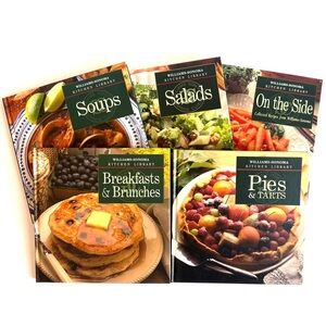 Williams-Sonoma Kitchen Library Cookbook Collection Set of 5 Like New